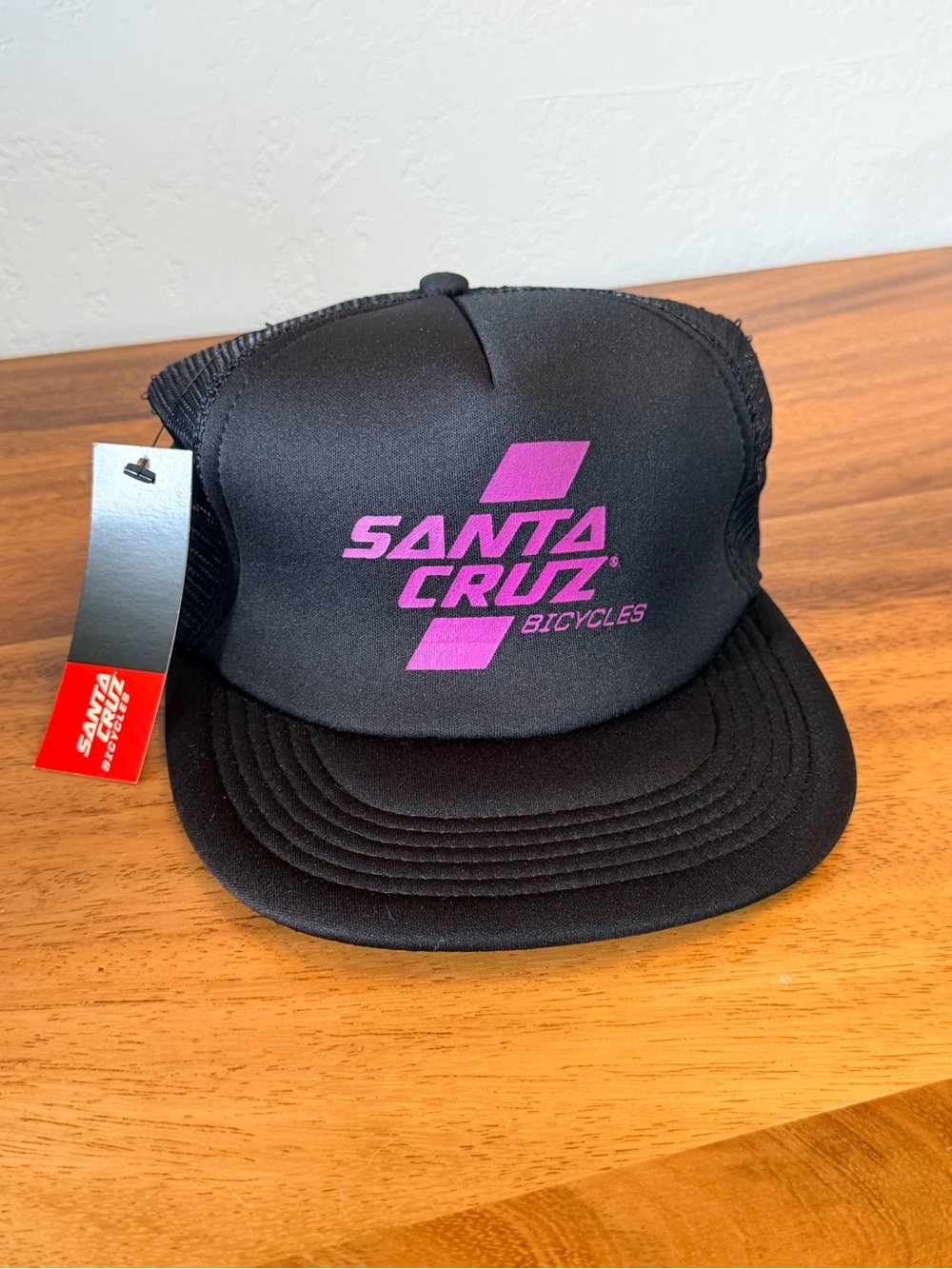 Santa Cruz Bicycles Black Trucker Hat